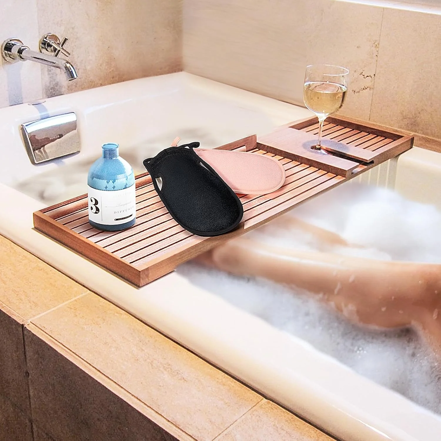 دستکش لایه بردار کورینتین، دستکش لایه بردار کره ای ضخیم، 2 عدد در هر ست، دستکش لایه بردار برای حمام، از بین برنده پوست مرده برای بدن، دستکش لایه بردار برای دوش، مناسب خانم ها و آقایان (مشکی+صورتی) دستکش لایه بردار کورینتین، دستکش لایه بردار کره ای ضخیم، 2 عدد در هر ست، دستکش لایه بردار برای حمام، از بین برنده پوست مرده برای بدن، دستکش لایه بردار برای دوش، مناسب خانم ها و آقایان (مشکی+صورتی)