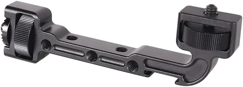 بازوی نگهدارنده مانیتور دوربین قابل تنظیم DO1 برای گیمبال | سازگار با DJI Ronin RS 2 / RSC 2 / RS 3 / RS 3 Pro/RS 3 Mini، ZHIYUN Crane 2S/Crane 3/3S/ Weebill & MOZA | چرخش 360 درجه و آداپتور کفشک گرم