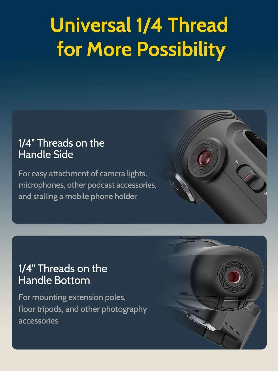 لرزشگیر گیمبال دستی 3 محوره AOCHUAN برای گوشی های هوشمند آیفون و اندروید، ضد لرزش با رزوه 1/4، نور مغناطیسی RGB، گیمبال تلفن ردیابی هوش مصنوعی برای وبلاگ نویسی برای TikTok، YouTube - کیت هوشمند X مشکی لرزشگیر گیمبال دستی 3 محوره AOCHUAN برای گوشی های هوشمند آیفون و اندروید، ضد لرزش با رزوه 1/4، نور مغناطیسی RGB، گیمبال تلفن ردیابی هوش مصنوعی برای وبلاگ نویسی برای TikTok، YouTube - کیت هوشمند X مشکی