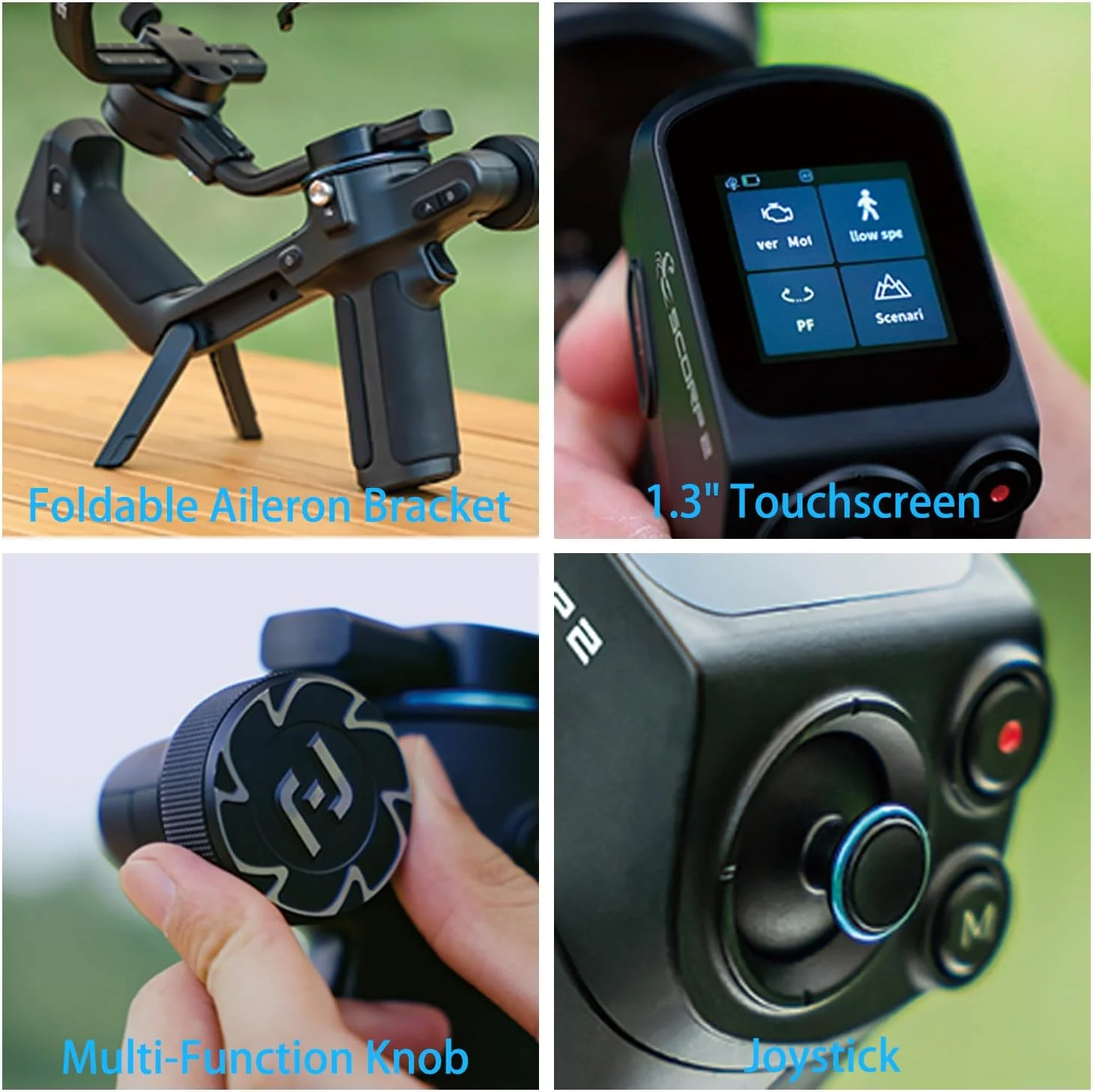 لرزشگیر گیمبال FeiyuTech SCORP 2 برای دوربین های DSLR و بدون آینه، دارای حسگر ردیابی هوشمند یکپارچه، لرزشگیر 3 محوره دوربین برای سونی کانن پاناسونیک نیکون، ظرفیت حمل 2.5 کیلوگرم، صفحه لمسی، فیلمبرداری عمودی لرزشگیر گیمبال FeiyuTech SCORP 2 برای دوربین های DSLR و بدون آینه، دارای حسگر ردیابی هوشمند یکپارچه، لرزشگیر 3 محوره دوربین برای سونی کانن پاناسونیک نیکون، ظرفیت حمل 2.5 کیلوگرم، صفحه لمسی، فیلمبرداری عمودی