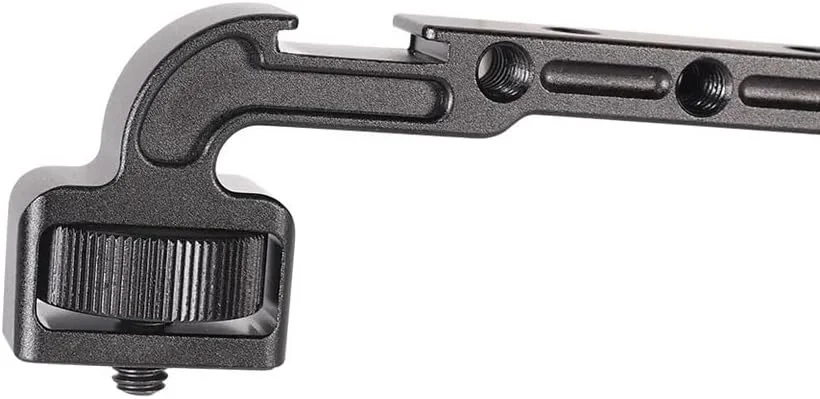 بازوی نگهدارنده مانیتور دوربین قابل تنظیم DO1 برای گیمبال | سازگار با DJI Ronin RS 2 / RSC 2 / RS 3 / RS 3 Pro/RS 3 Mini، ZHIYUN Crane 2S/Crane 3/3S/ Weebill & MOZA | چرخش 360 درجه و آداپتور کفشک گرم