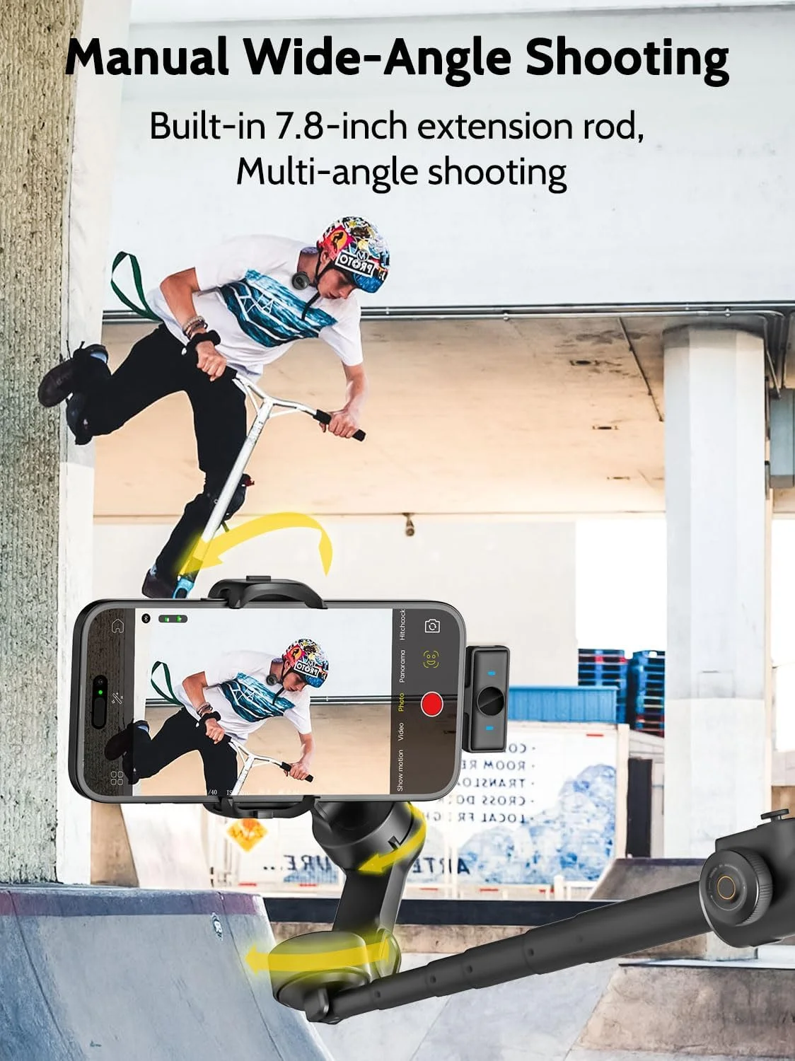 لرزشگیر گیمبال AOCHUAN برای آیفون و اندروید، گیمبال 3 محوره تلفن همراه با میکروفون یقه ای بی سیم، دارای میله تلسکوپی داخلی 7.8 اینچی، صفحه نمایش OLED، لرزشگیر تلفن همراه برای ضبط ویدیو TikTok (کیت میکروفون V8) لرزشگیر گیمبال AOCHUAN برای آیفون و اندروید، گیمبال 3 محوره تلفن همراه با میکروفون یقه ای بی سیم، دارای میله تلسکوپی داخلی 7.8 اینچی، صفحه نمایش OLED، لرزشگیر تلفن همراه برای ضبط ویدیو TikTok (کیت میکروفون V8)