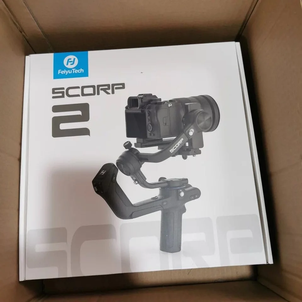 لرزشگیر گیمبال FeiyuTech SCORP 2 برای دوربین های DSLR و بدون آینه، دارای حسگر ردیابی هوشمند یکپارچه، لرزشگیر 3 محوره دوربین برای سونی کانن پاناسونیک نیکون، ظرفیت حمل 2.5 کیلوگرم، صفحه لمسی، فیلمبرداری عمودی لرزشگیر گیمبال FeiyuTech SCORP 2 برای دوربین های DSLR و بدون آینه، دارای حسگر ردیابی هوشمند یکپارچه، لرزشگیر 3 محوره دوربین برای سونی کانن پاناسونیک نیکون، ظرفیت حمل 2.5 کیلوگرم، صفحه لمسی، فیلمبرداری عمودی