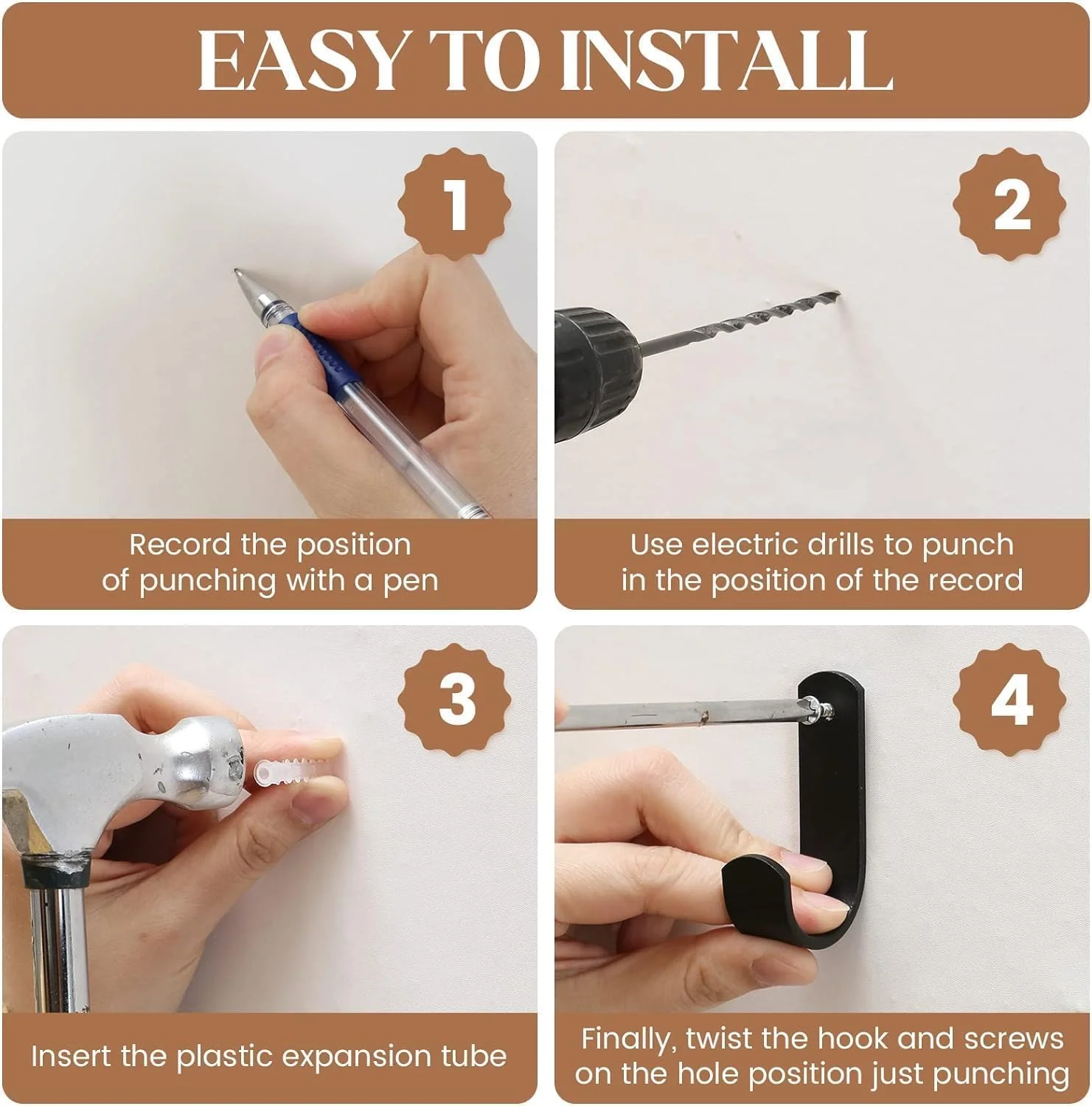 MostNow Hanging Baskets,3 Pcs Boho Wall Hanging Fruit Baskets for Kitchen,Woven Produce Holder with Strong Hooks Vegetable Hanging Basket for Organizing Teardrop Home Wall Potato Onion Storage (Brown) MostNow Hanging Baskets,3 Pcs Boho Wall Hanging Fruit Baskets for Kitchen,Woven Produce Holder with Strong Hooks Vegetable Hanging Basket for Organizing Teardrop Home Wall Potato Onion Storage (Brown)