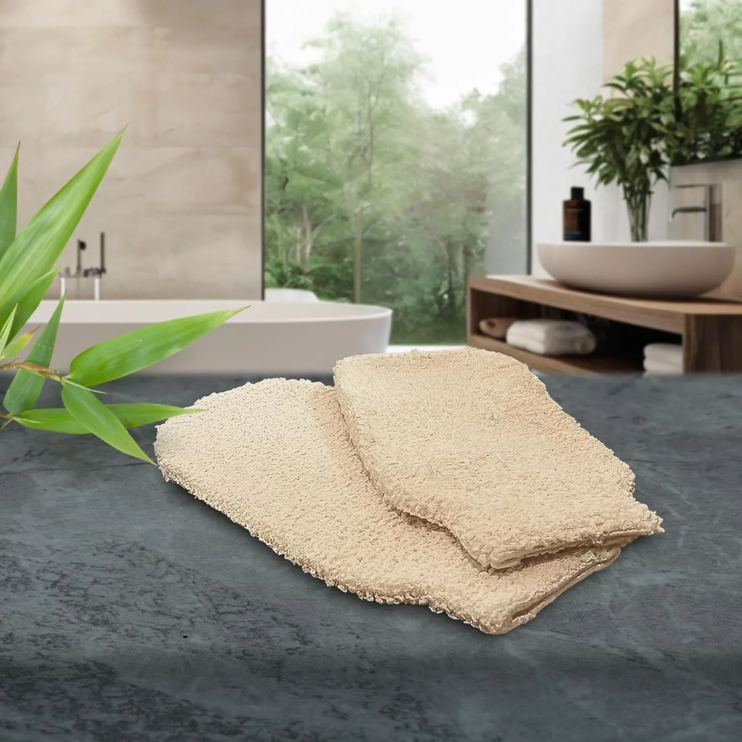 دستکش لایه بردار بامبو - اسکرابر فوق العاده نرم صورت و بدن برای آقایان و بانوان - پاکسازی عمیق، ماساژ ملایم، پد لایه بردار بدن برای انواع پوست دستکش لایه بردار بامبو - اسکرابر فوق العاده نرم صورت و بدن برای آقایان و بانوان - پاکسازی عمیق، ماساژ ملایم، پد لایه بردار بدن برای انواع پوست