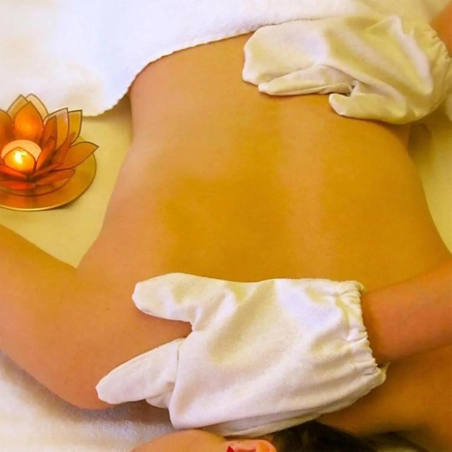 دستکش لایه بردار بدن - دستکش ابریشمی حمام، اسکرابر صورت قابل استفاده مجدد، دستکش پوستی برای ماساژ خانگی، مسافرتی، مردانه، زنانه، پشت، پاها، پاک کننده صورت