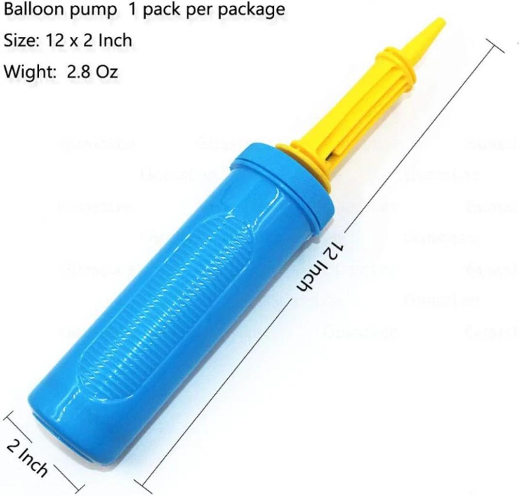 Lele Hand Pump - Double Action Air Pumps For Balloons, Exercise Balls, Yoga Balls, Pool Floats-Random Color
