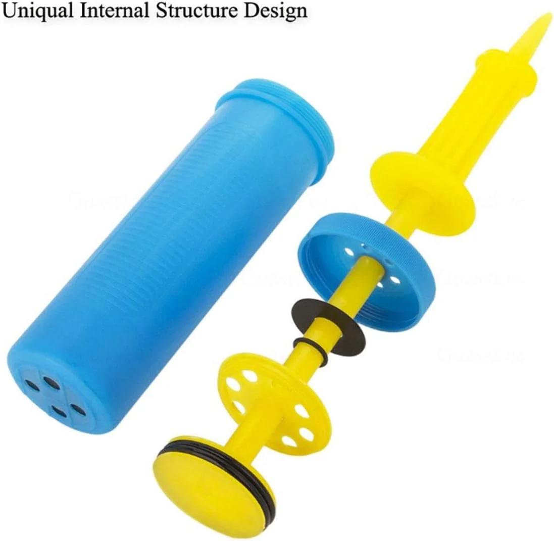 Lele Hand Pump - Double Action Air Pumps For Balloons, Exercise Balls, Yoga Balls, Pool Floats-Random Color