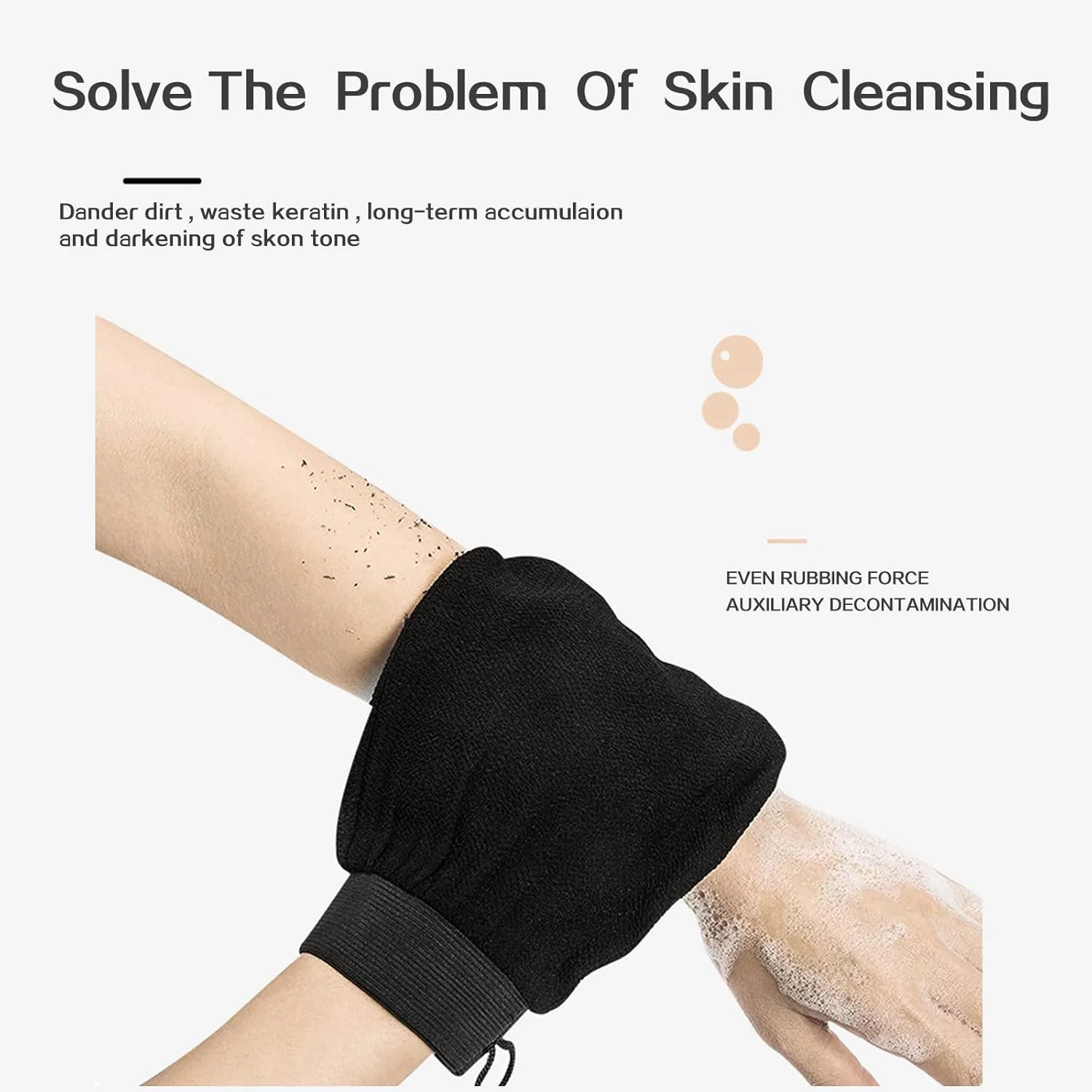 دستکش لایه بردار ناشریو (2 عدد) مناسب حمام، دستکش اسکراب الیاف ویسکوز ملایم برای آقایان و بانوان، رفع انسداد عمیق منافذ و دستکش لایه بردار ماساژ حمام دستکش لایه بردار ناشریو (2 عدد) مناسب حمام، دستکش اسکراب الیاف ویسکوز ملایم برای آقایان و بانوان، رفع انسداد عمیق منافذ و دستکش لایه بردار ماساژ حمام