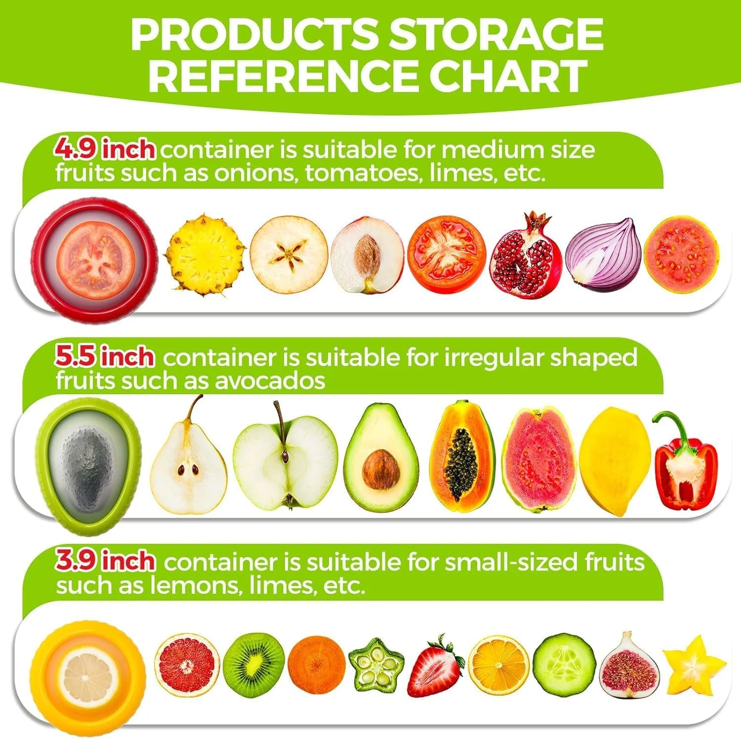 ست نگهدارنده پیاز و سیور یلاجوی، 4 عدد جعبه آنتی اکسیداسیون سیلیکونی برای میوه و سبزیجات، نگهدارنده مواد غذایی تازه در یخچال، ظرف عالی برای لیمو، گوجه فرنگی و سیر