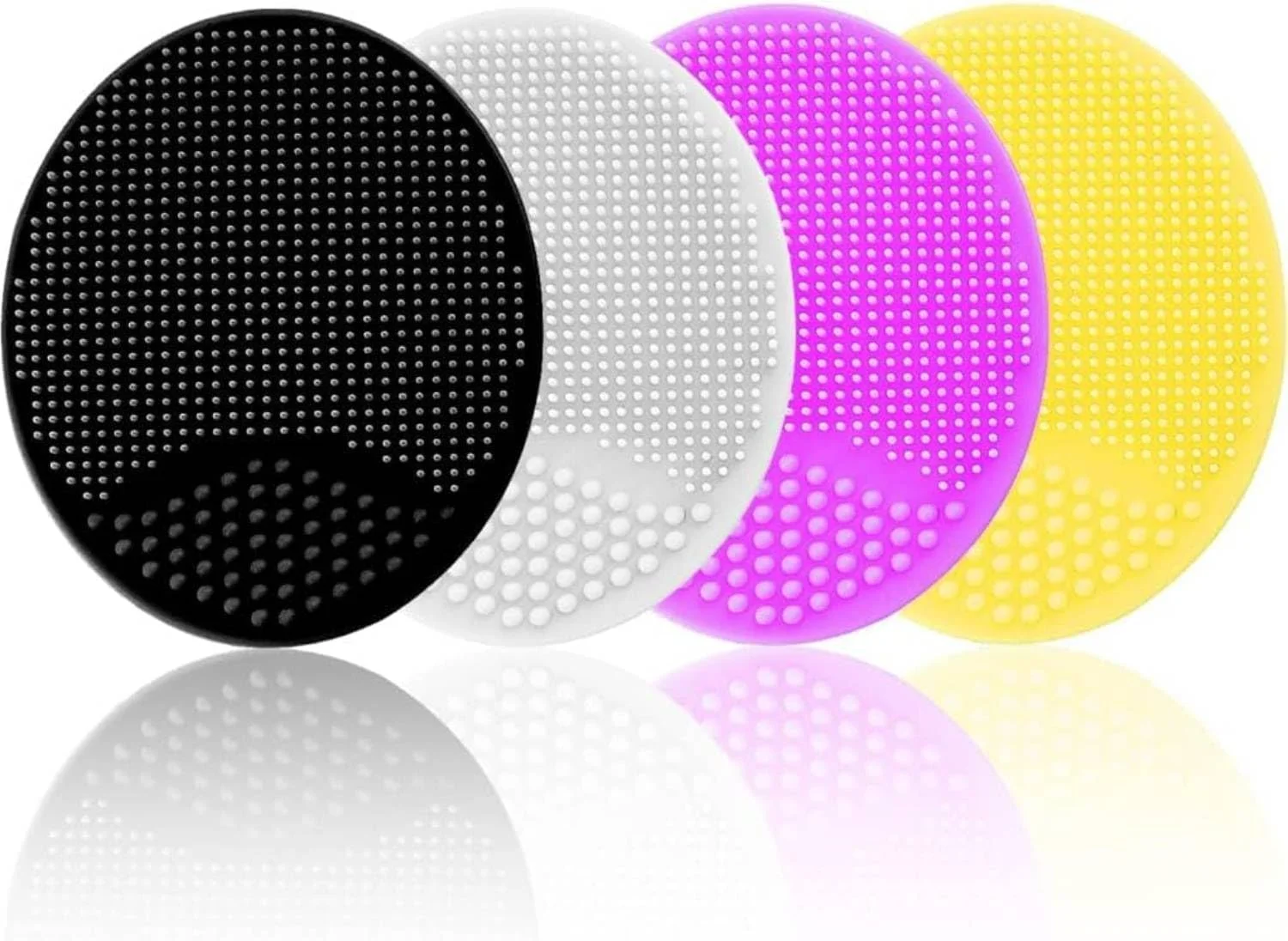 پک 4 عددی اسکرابر صورت، لایه بردار صورت، برس اسکراب صورت، برس نرم صورت، برس پاک کننده صورت سیلیکونی، لایه بردار صورت، پد جوش سر سیاه، آکنه، برس شستشوی صورت کلاه گهواره، برای پاکسازی عمیق پک 4 عددی اسکرابر صورت، لایه بردار صورت، برس اسکراب صورت، برس نرم صورت، برس پاک کننده صورت سیلیکونی، لایه بردار صورت، پد جوش سر سیاه، آکنه، برس شستشوی صورت کلاه گهواره، برای پاکسازی عمیق