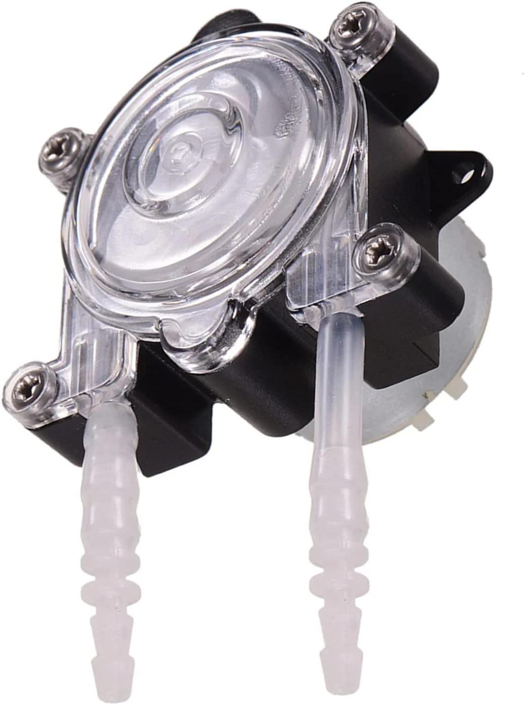 پمپ پریستالتیک تیوب نالمو، DC 6V، پمپ دوزینگ DIY، هد دوزینگ پریستالتیک با عملکرد خود مکش، جریان بزرگ 150 میلی لیتر در دقیقه، مناسب برای آزمایشگاه آکواریوم، مواد شیمیایی، تجزیه و تحلیل آب، پمپ دوزینگ مایع برای آکواریوم