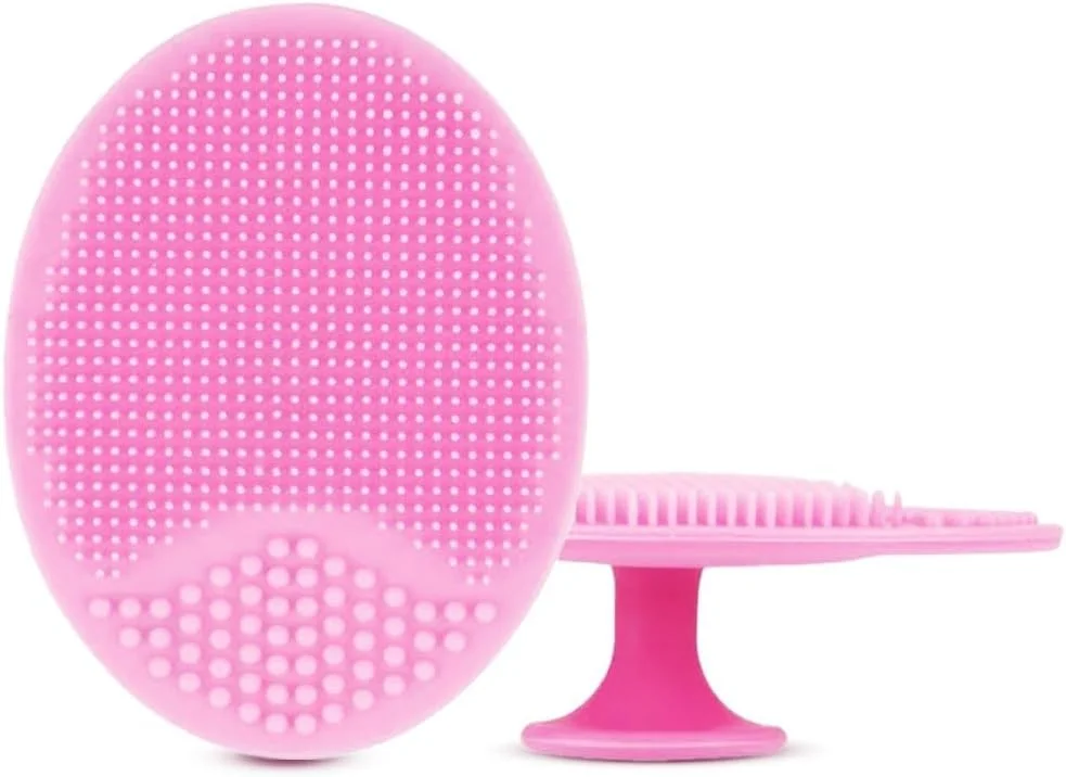 اسکرابر سیلیکونی صورت Episkey، لایه بردار، برس نرم صورت، برس پاک کننده صورت، از بین برنده جوش های سرسیاه، پد منافذ آکنه برای مراقبت عمیق از پوست برای دختران و زنان (FS-LP) اسکرابر سیلیکونی صورت Episkey، لایه بردار، برس نرم صورت، برس پاک کننده صورت، از بین برنده جوش های سرسیاه، پد منافذ آکنه برای مراقبت عمیق از پوست برای دختران و زنان (FS-LP)