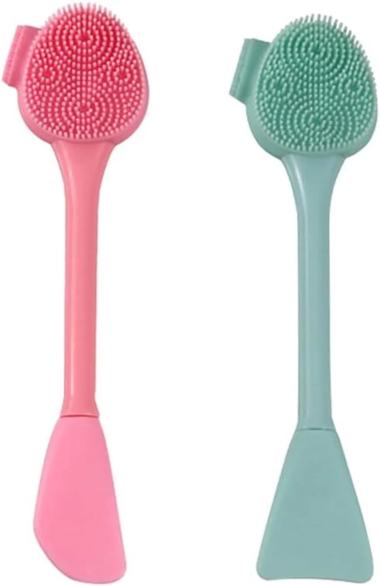 برس پاک کننده دستی - ابزار پاک کننده منافذ، ماساژور صورت، برس شستشوی لایه بردار صورت، پاک کننده آرایشی - ضد آب و قابل شارژ - ملایم برای انواع پوست - پاک کننده عمیق و ابزار مراقبت از پوست