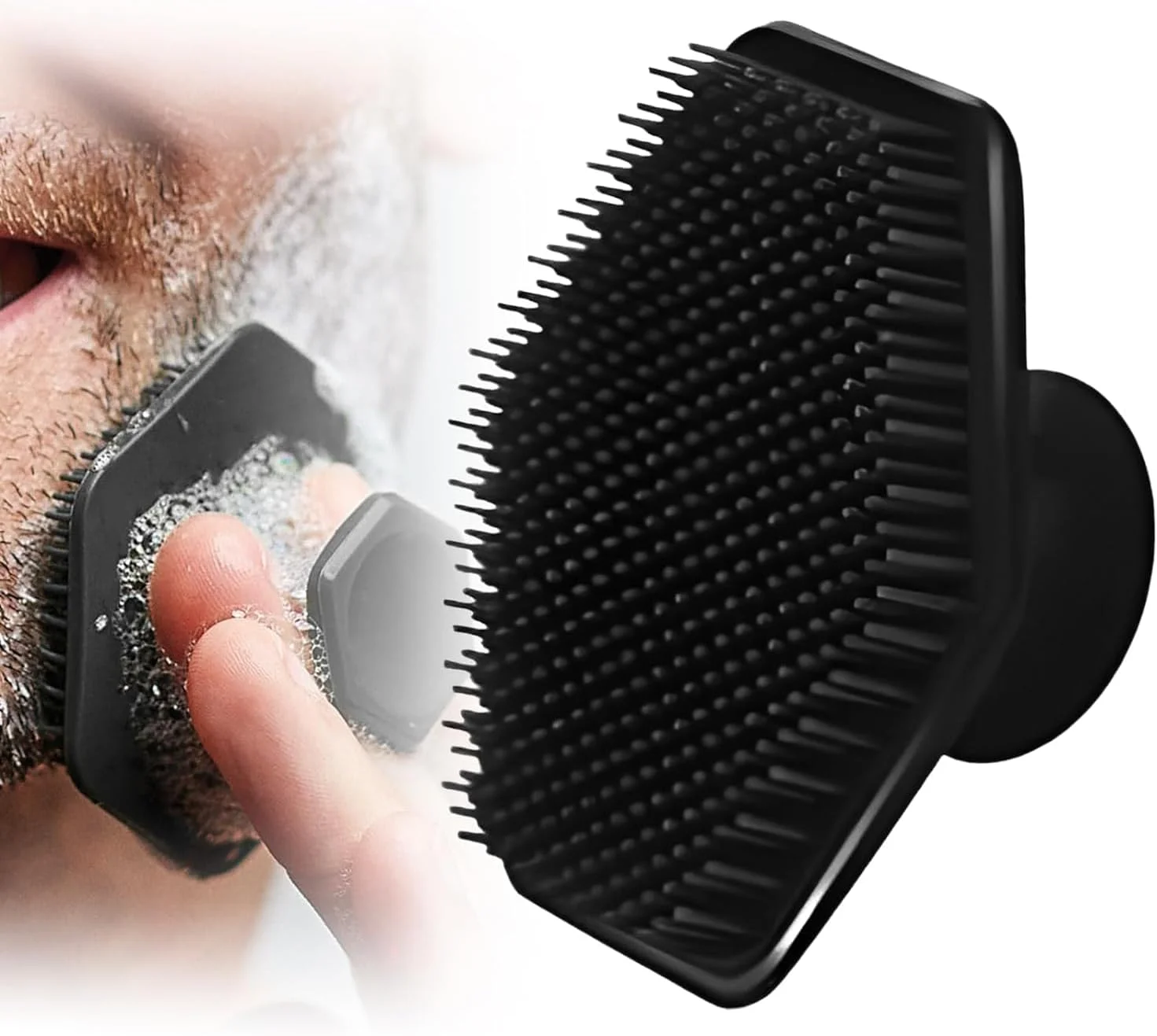 JRYXDS Facial Cleansing Brush - Gentle Exfoliation, Deep Cleansing and Massage for Men and Women, Waterproof Face Exfoliating Tool for Pores and Blackhead Removal