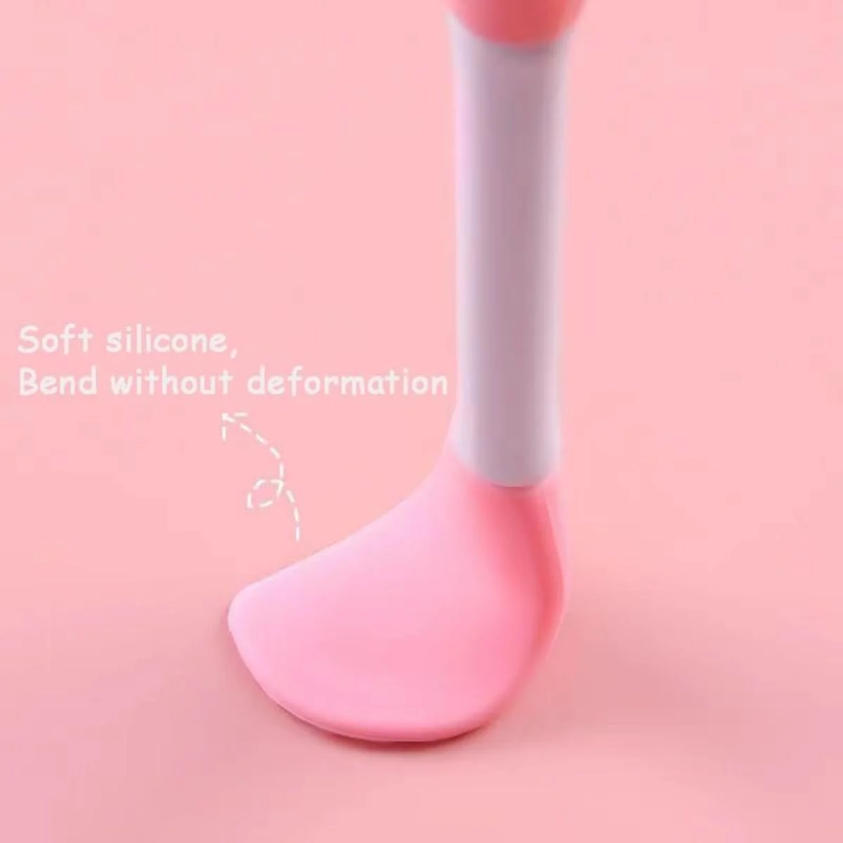 براش های سیلیکونی دو طرفه ماسک صورت و ابزار پاکسازی، نرم و کارآمد، ایده آل برای کرم ها، لوسیون ها، ماسک ها، مناسب برای مسافرت، افزایش جذب و کاهش آلودگی، عملکرد بالا