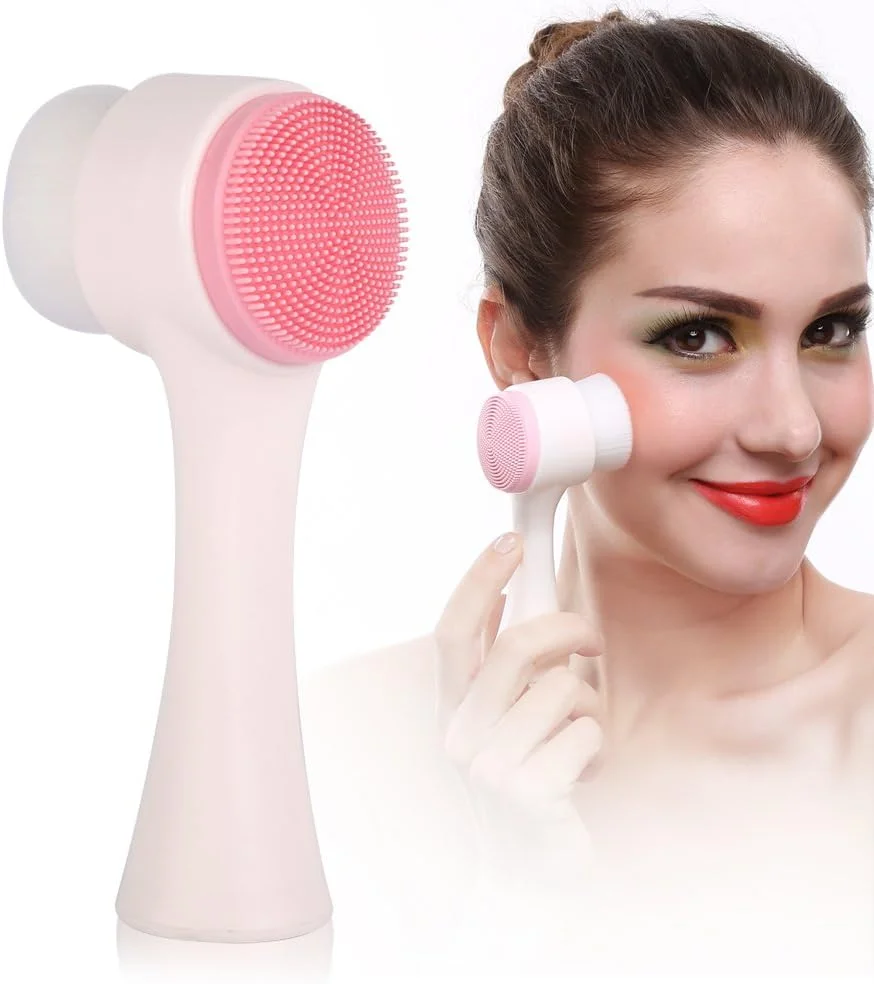 برس پاک کننده صورت FILFEEL، برس پاک کننده عمیق دو طرفه نرم و مد روز برای مراقبت از پوست صورت