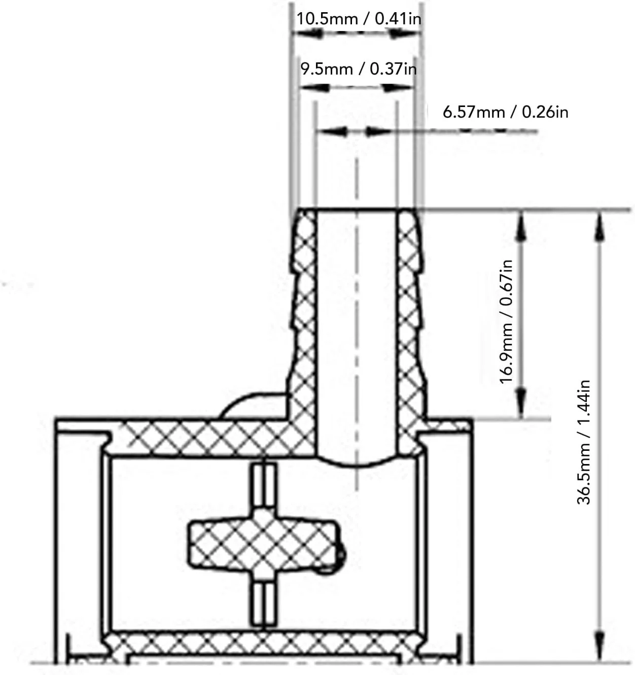 پمپ فشار آب خود مکش Jectse، پمپ دیافراگمی برقی قابل حمل برای تجهیزات فضای باز ورودی و خروجی G1/2