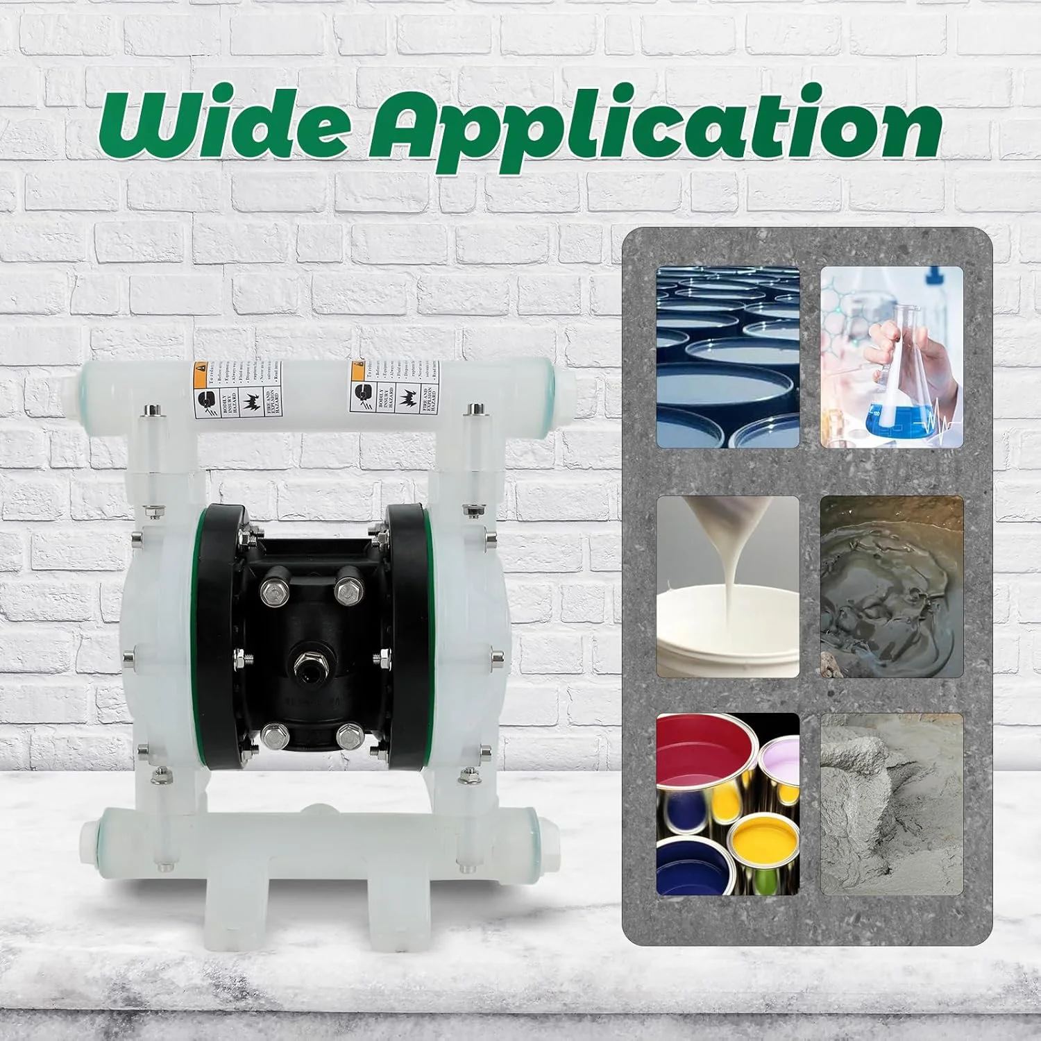 پمپ دیافراگمی دوگانه با عملکرد هوایی