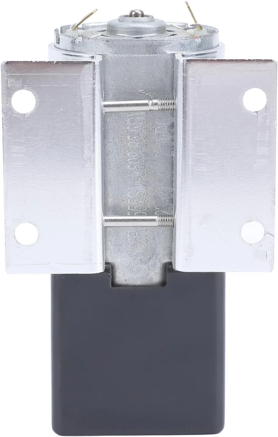 پمپ خلاء DC 12 ولت Jiawu، پمپ دیافراگمی مینیاتوری 5 لیتر در دقیقه 65 کیلو پاسکال بدون روغن با براکت، میکرو فشار منفی برای محصولات صنعتی الکتریکی