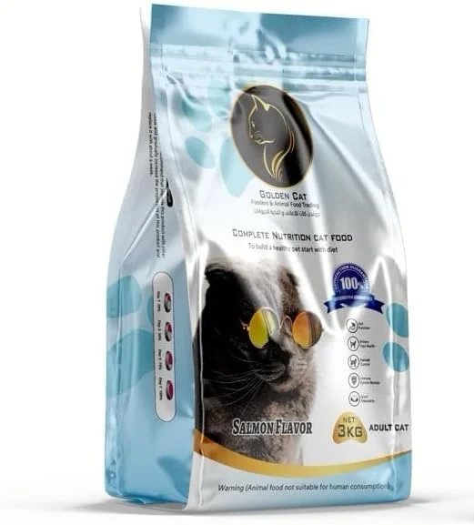 غذای خشک گربه، بیسکویت گربه، غذای خشک گربه بالغ، طعم سالمون، انرژی و طعم (3 کیلوگرم) غذای خشک گربه، بیسکویت گربه، غذای خشک گربه بالغ، طعم سالمون، انرژی و طعم (3 کیلوگرم)