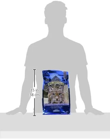 غذای خشک گربه بالغ با پروتئین بالا و طعم مرغ بلو بوفالو Wilderness، مناسب گربه های داخل خانه، 2.27 کیلوگرم غذای خشک گربه بالغ با پروتئین بالا و طعم مرغ بلو بوفالو Wilderness، مناسب گربه های داخل خانه، 2.27 کیلوگرم