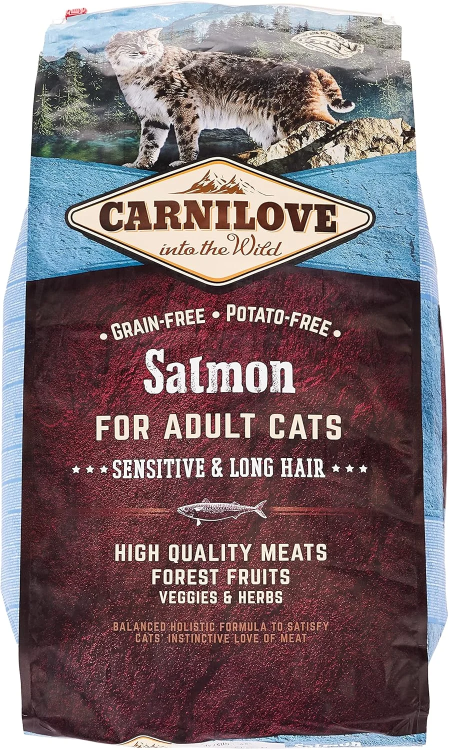 غذای خشک گربه بالغ کارنیلاو با طعم سالمون 6 کیلوگرم غذای خشک گربه بالغ کارنیلاو با طعم سالمون 6 کیلوگرم