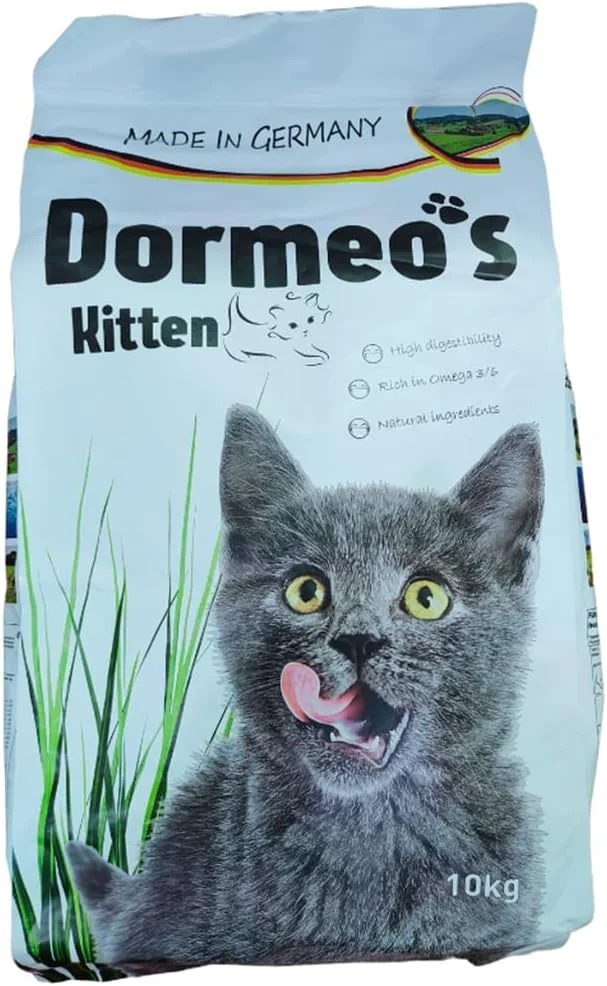 غذای خشک بچه گربه Dormeo's، 10 کیلوگرم غذای خشک بچه گربه Dormeo's، 10 کیلوگرم