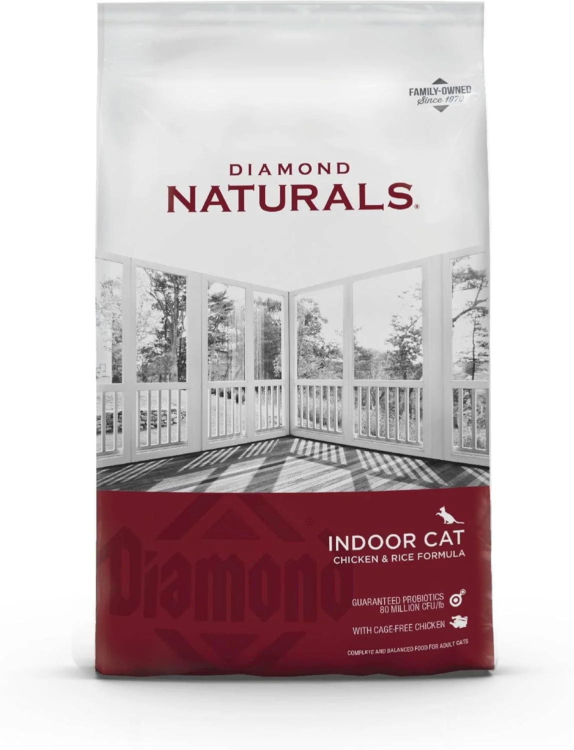 غذای خشک گربه Diamond Naturals، مخصوص گربههای داخل خانه، با طعم مرغ و برنج - 1 کیلوگرم غذای خشک گربه Diamond Naturals، مخصوص گربههای داخل خانه، با طعم مرغ و برنج - 1 کیلوگرم