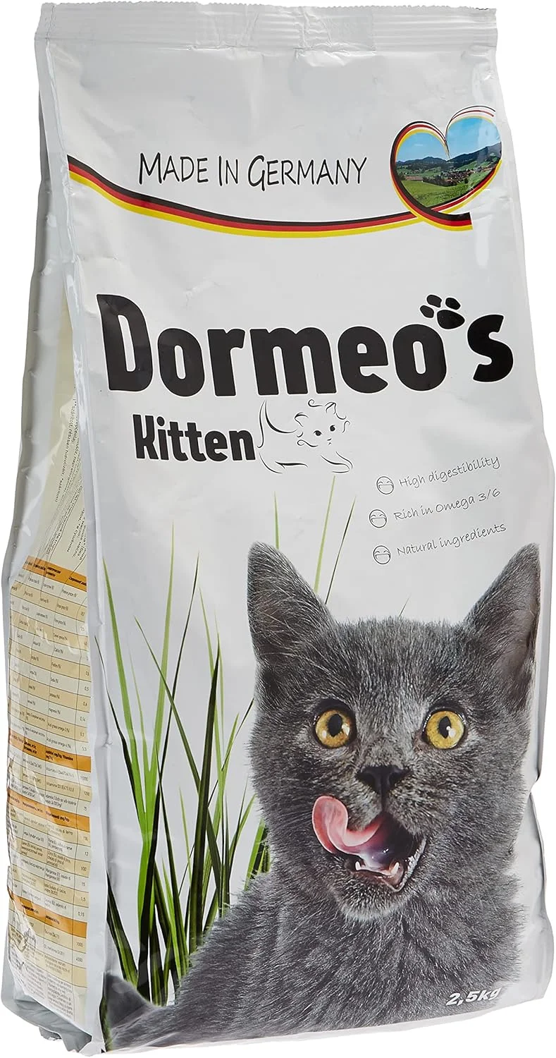غذای خشک بچه گربه Dormeo's Kåten (ساخت آلمان) - 2.5 کیلوگرم غذای خشک بچه گربه Dormeo's Kåten (ساخت آلمان) - 2.5 کیلوگرم