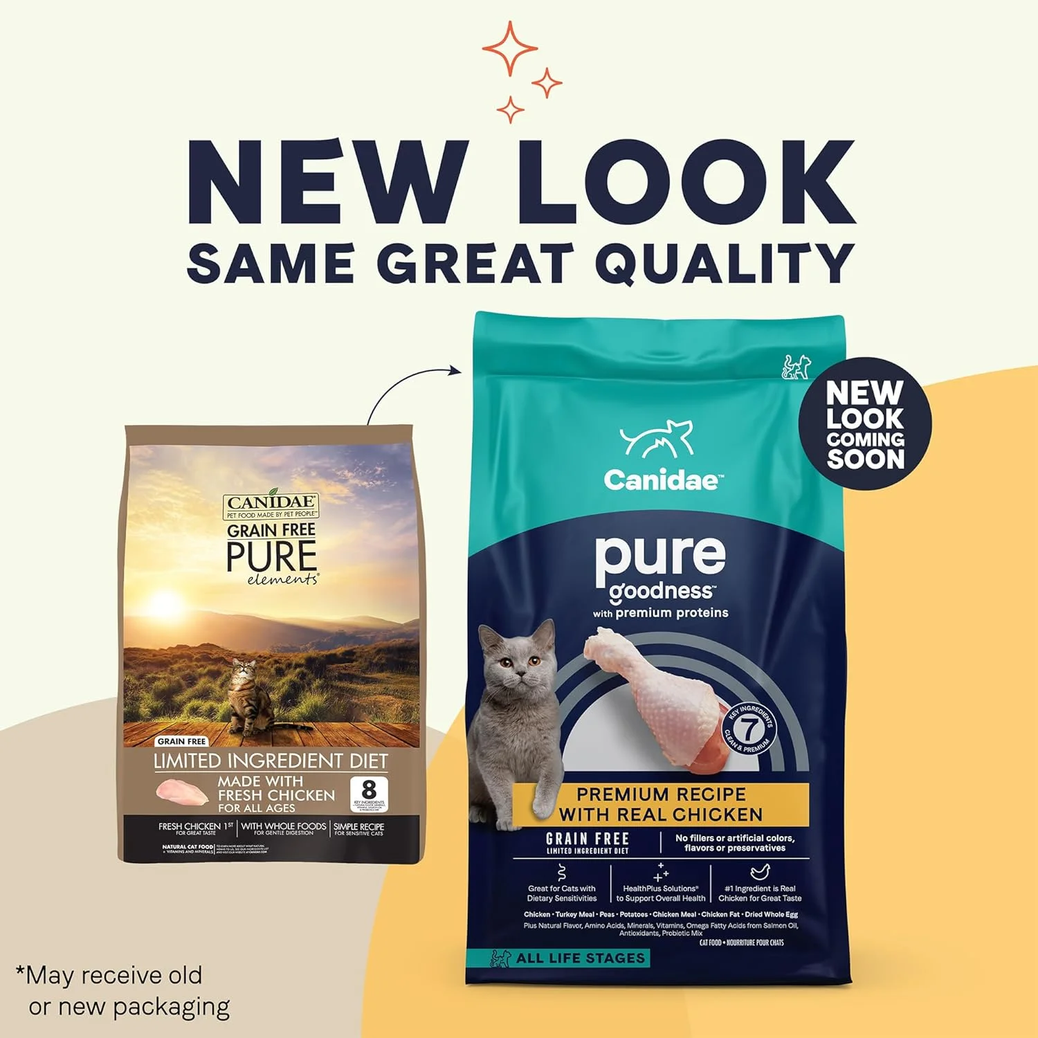 غذای خشک گربه با مرغ Canidae PURE، با مواد اولیه محدود، 4.5 کیلوگرمی، بدون غلات غذای خشک گربه با مرغ Canidae PURE، با مواد اولیه محدود، 4.5 کیلوگرمی، بدون غلات