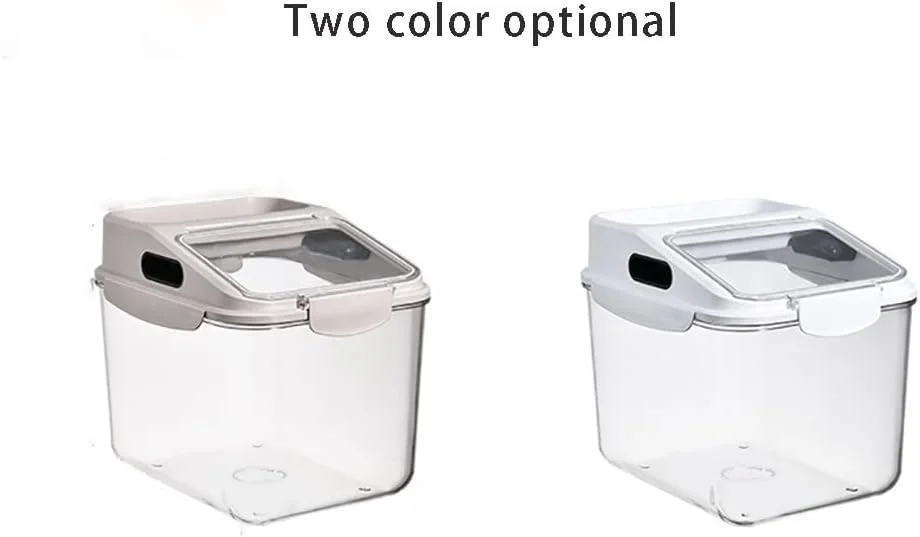 ظرف بزرگ نگهداری برنج، ظروف نگهداری مواد غذایی خشک فله ای درب دار، سطل برنج برای نگهداری غلات، آرد و جو دوسر (رنگ: خاکی، اندازه: 29 * 23 * 26 سانتی متر) ظرف بزرگ نگهداری برنج، ظروف نگهداری مواد غذایی خشک فله ای درب دار، سطل برنج برای نگهداری غلات، آرد و جو دوسر (رنگ: خاکی، اندازه: 29 * 23 * 26 سانتی متر)