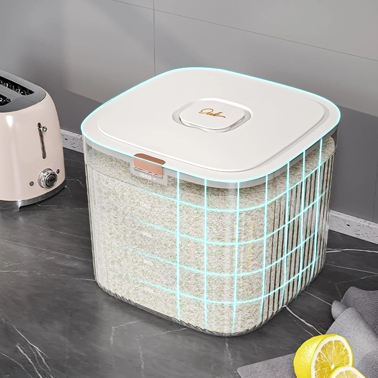 ظروف نگهداری آرد، ظرف نگهداری برنج درب دار، ظرف بزرگ و هواگیر برای نگهداری مواد غذایی خشک، دستگاه پخش کننده غلات آشپزخانه، ظروف مخصوص غلات، برنج، پاستا و مواد غذایی خشک ظروف نگهداری آرد، ظرف نگهداری برنج درب دار، ظرف بزرگ و هواگیر برای نگهداری مواد غذایی خشک، دستگاه پخش کننده غلات آشپزخانه، ظروف مخصوص غلات، برنج، پاستا و مواد غذایی خشک