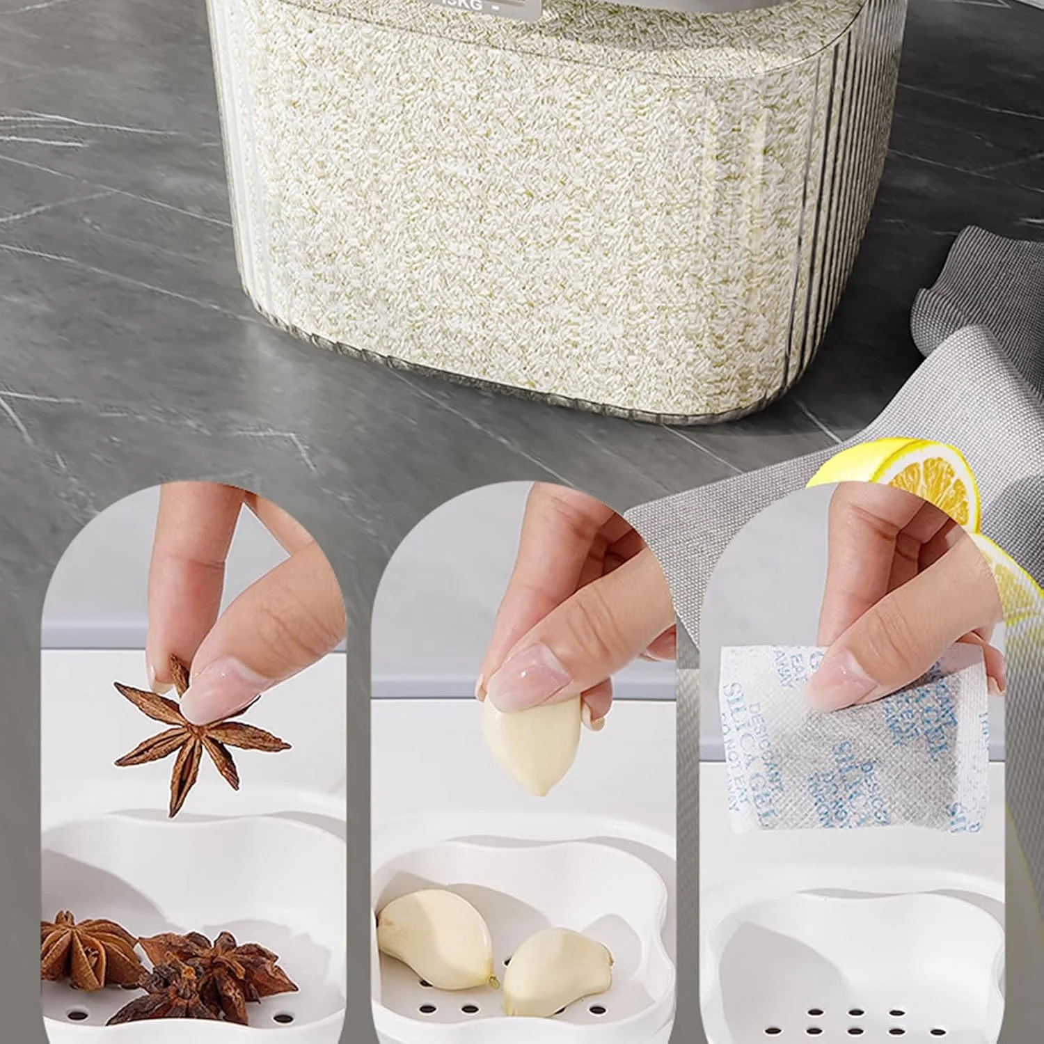 ظروف نگهداری آرد، ظرف نگهداری برنج درب دار، ظرف بزرگ و هواگیر برای نگهداری مواد غذایی خشک، دستگاه پخش کننده غلات آشپزخانه، ظروف مخصوص غلات، برنج، پاستا و مواد غذایی خشک ظروف نگهداری آرد، ظرف نگهداری برنج درب دار، ظرف بزرگ و هواگیر برای نگهداری مواد غذایی خشک، دستگاه پخش کننده غلات آشپزخانه، ظروف مخصوص غلات، برنج، پاستا و مواد غذایی خشک