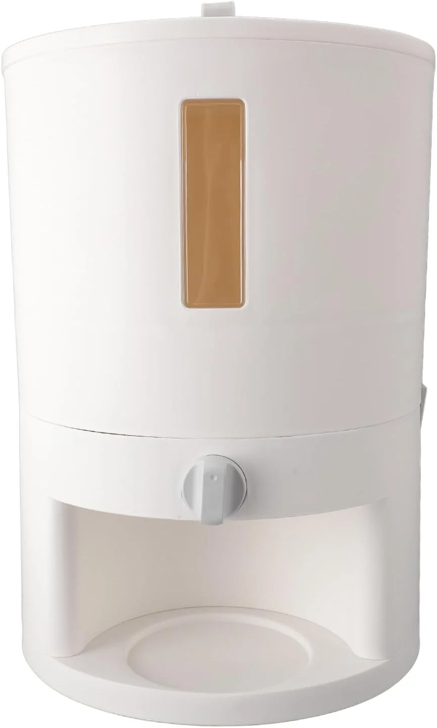 ظرف نگهداری برنج، سبک ژاپنی، با قابلیت چرخش و توزیع، دارای پیمانه اندازه گیری، مناسب برای نگهداری برنج و مواد خشک، برای مصارف خانگی (29x20 سانتی متر) ظرف نگهداری برنج، سبک ژاپنی، با قابلیت چرخش و توزیع، دارای پیمانه اندازه گیری، مناسب برای نگهداری برنج و مواد خشک، برای مصارف خانگی (29x20 سانتی متر)