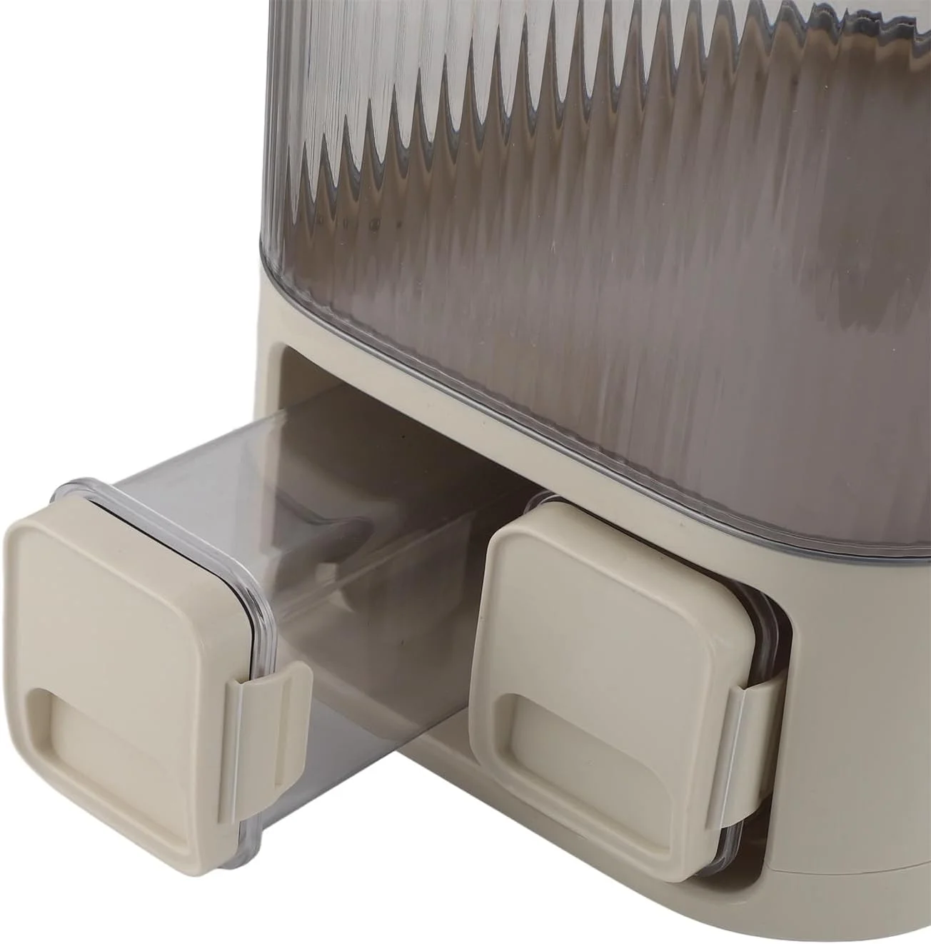 ظرف نگهداری برنج با ظرفیت بالا، ضد رطوبت و ضد نشت، از جنس پلاستیک، مناسب برای نگهداری آرد، دارای پیمانه، مناسب آشپزخانه (Nikourpir-12) ظرف نگهداری برنج با ظرفیت بالا، ضد رطوبت و ضد نشت، از جنس پلاستیک، مناسب برای نگهداری آرد، دارای پیمانه، مناسب آشپزخانه (Nikourpir-12)