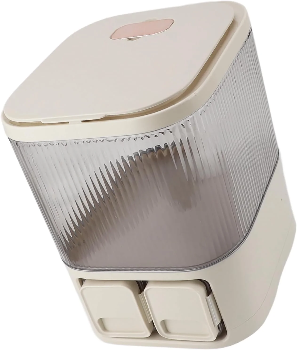 ظرف نگهداری برنج با ظرفیت بالا، ضد رطوبت و ضد نشت، از جنس پلاستیک، مناسب برای نگهداری آرد، دارای پیمانه، مناسب آشپزخانه (Nikourpir-12) ظرف نگهداری برنج با ظرفیت بالا، ضد رطوبت و ضد نشت، از جنس پلاستیک، مناسب برای نگهداری آرد، دارای پیمانه، مناسب آشپزخانه (Nikourpir-12)