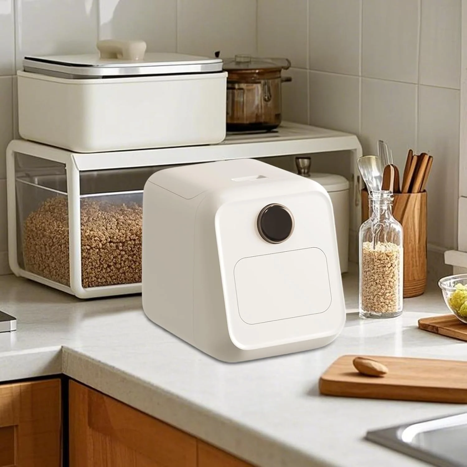 ظرف نگهداری برنج، ظروف نگهداری آرد و شکر، ظروف دربسته برای نگهداری مواد پخت و پز، حبوبات، فریزر، آپارتمان و خوابگاه ظرف نگهداری برنج، ظروف نگهداری آرد و شکر، ظروف دربسته برای نگهداری مواد پخت و پز، حبوبات، فریزر، آپارتمان و خوابگاه