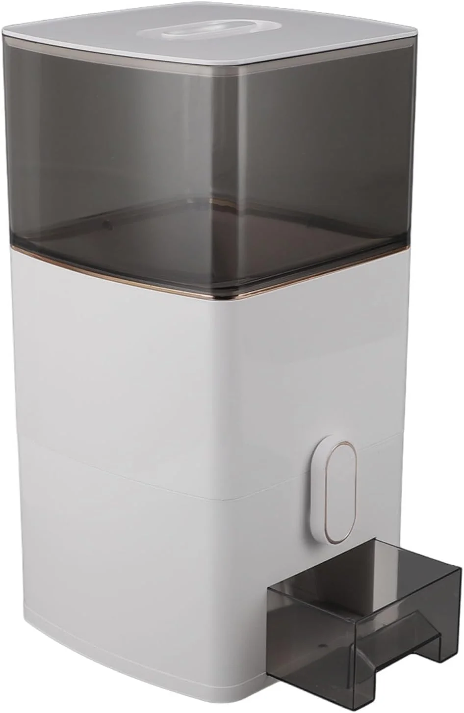 ظرف نگهداری برنج Haofy با ظرفیت 6 کیلوگرم، دارای پنجره شفاف، مناسب برای نگهداری مواد غذایی خشک به همراه پیمانه اندازه گیری، مناسب برای آرد و شکر (سفید)