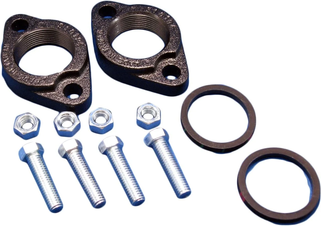 ست فلنج چدنی گراندفوس 519604 برای پمپ های سیرکولاتور سری UP - 1-1/2 اینچ NPT