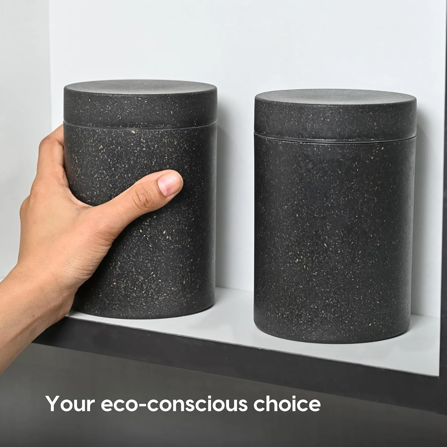 ظرف استوانه ای دوستدار محیط زیست Eha با درب محکم | ست 3 تایی ظروف نگهداری مواد غذایی | قابل استفاده در مایکروویو | ساخته شده از پوسته برنج و الیاف بامبو | 700 میلی لیتر | چند رنگ ظرف استوانه ای دوستدار محیط زیست Eha با درب محکم | ست 3 تایی ظروف نگهداری مواد غذایی | قابل استفاده در مایکروویو | ساخته شده از پوسته برنج و الیاف بامبو | 700 میلی لیتر | چند رنگ