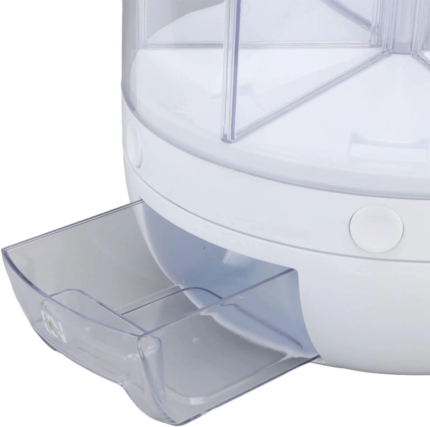 ظرف نگهداری برنج Jiawu، ظرف نگهداری برنج و غلات 5 و 10 کیلویی، ظرف پخش کننده چرخشی 360 درجه غذا با درب، ظرف نگهداری مواد غذایی غلات 6 قسمتی برای حبوبات کوچک (ظرفیت 5 کیلوگرم)