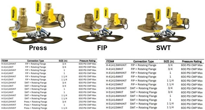 کیت نصب پمپ سیرکولاتور ایزولاتور رزوه ای 1.9 سانتی متری Webstone 41413KIT با فلنج چرخان کیت نصب پمپ سیرکولاتور ایزولاتور رزوه ای 1.9 سانتی متری Webstone 41413KIT با فلنج چرخان