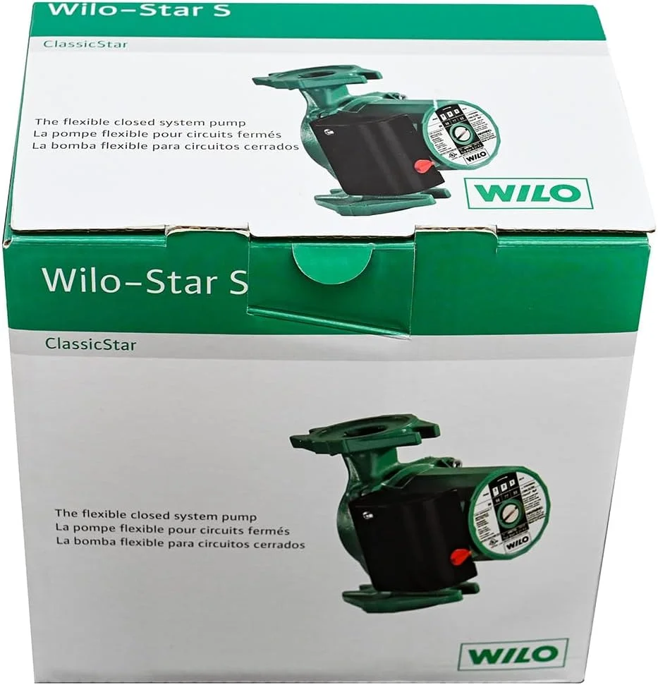 Wilo Star S 16 FX 4090764 - پمپ سیرکولاتور سه سرعته هیدرونیک کف خواب 115 ولت برای سیستم گرمایش از کف و سایر کاربردهای سیستم حلقه بسته Wilo Star S 16 FX 4090764 - پمپ سیرکولاتور سه سرعته هیدرونیک کف خواب 115 ولت برای سیستم گرمایش از کف و سایر کاربردهای سیستم حلقه بسته