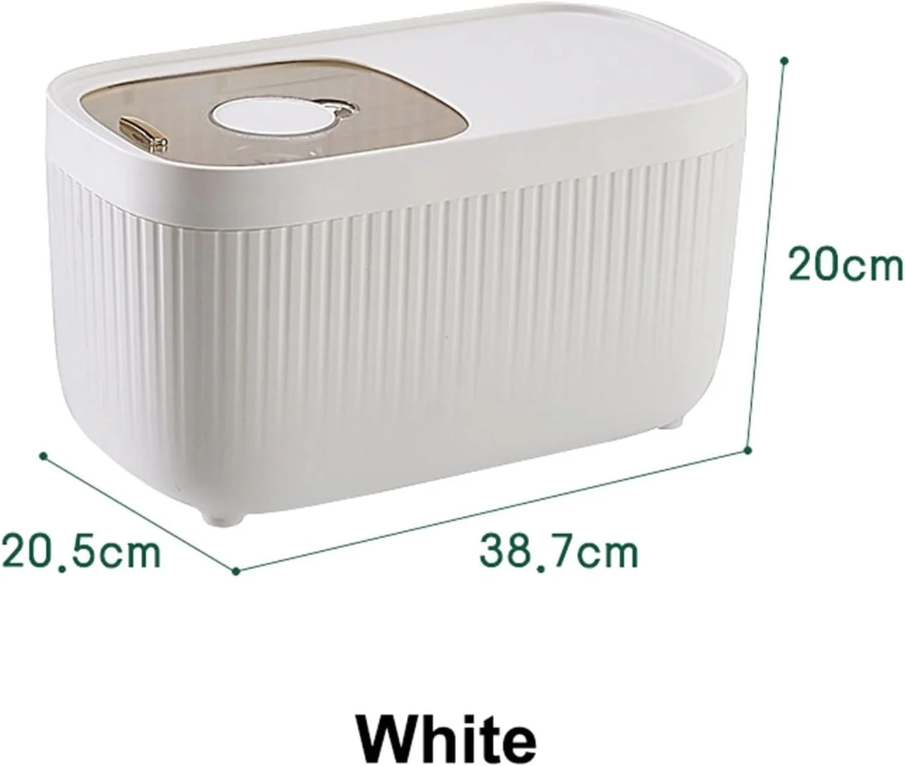 ظرف نگهداری برنج LFYNB، سطل برنج، جعبه نگهداری مواد غذایی با قابلیت مهر و موم، ظرف نگهداری آرد و غلات (رنگ: B)