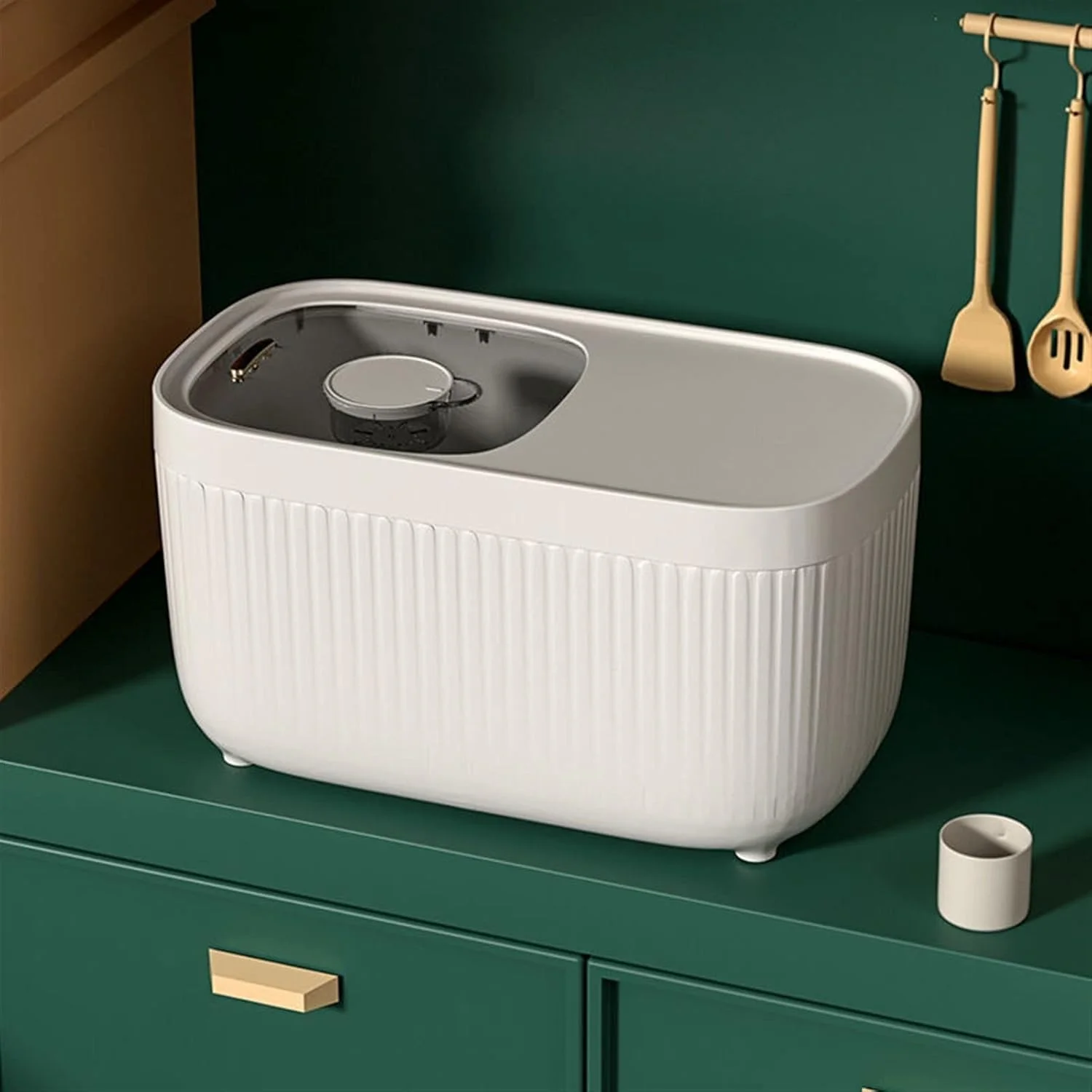 ظرف نگهداری برنج LFYNB، سطل برنج، جعبه نگهداری مواد غذایی با قابلیت مهر و موم، ظرف نگهداری آرد و غلات (رنگ: B)