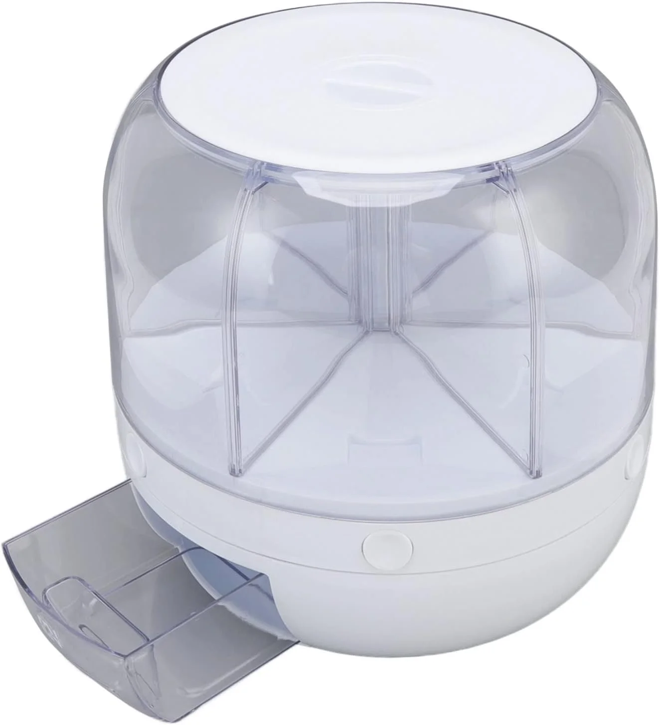 ظرف نگهداری برنج و غلات 6 قسمتی Luqeeg، توزیع کننده چرخشی 360 درجه مواد غذایی خشک، جعبه نگهداری مواد غذایی غلات، سطل برنج با درب مقاوم در برابر رطوبت مناسب برای آشپزخانه منزل (5 کیلوگرم) ظرف نگهداری برنج و غلات 6 قسمتی Luqeeg، توزیع کننده چرخشی 360 درجه مواد غذایی خشک، جعبه نگهداری مواد غذایی غلات، سطل برنج با درب مقاوم در برابر رطوبت مناسب برای آشپزخانه منزل (5 کیلوگرم)