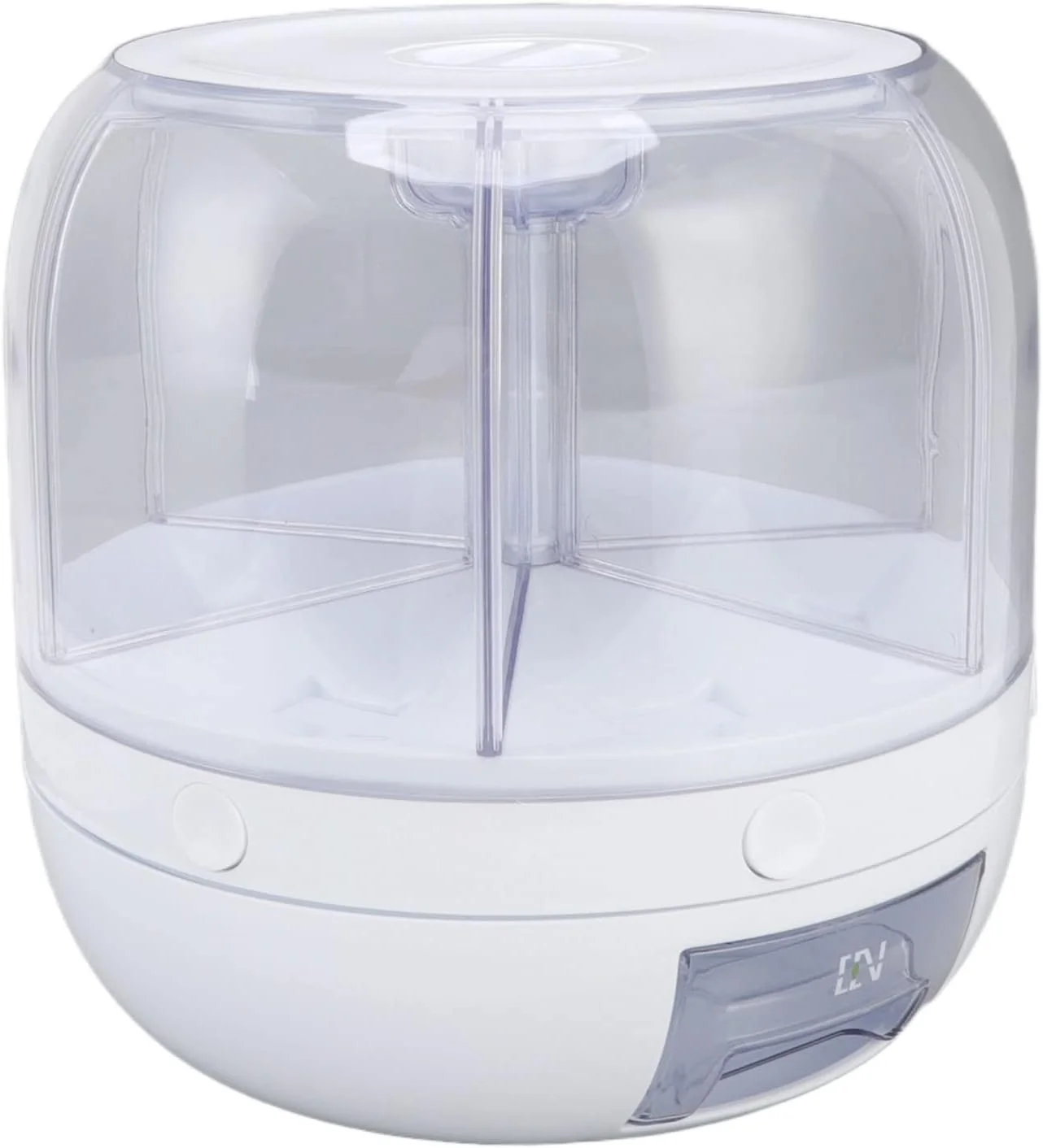 ظرف نگهداری برنج و غلات 6 قسمتی Luqeeg، توزیع کننده چرخشی 360 درجه مواد غذایی خشک، جعبه نگهداری مواد غذایی غلات، سطل برنج با درب مقاوم در برابر رطوبت مناسب برای آشپزخانه منزل (5 کیلوگرم) ظرف نگهداری برنج و غلات 6 قسمتی Luqeeg، توزیع کننده چرخشی 360 درجه مواد غذایی خشک، جعبه نگهداری مواد غذایی غلات، سطل برنج با درب مقاوم در برابر رطوبت مناسب برای آشپزخانه منزل (5 کیلوگرم)