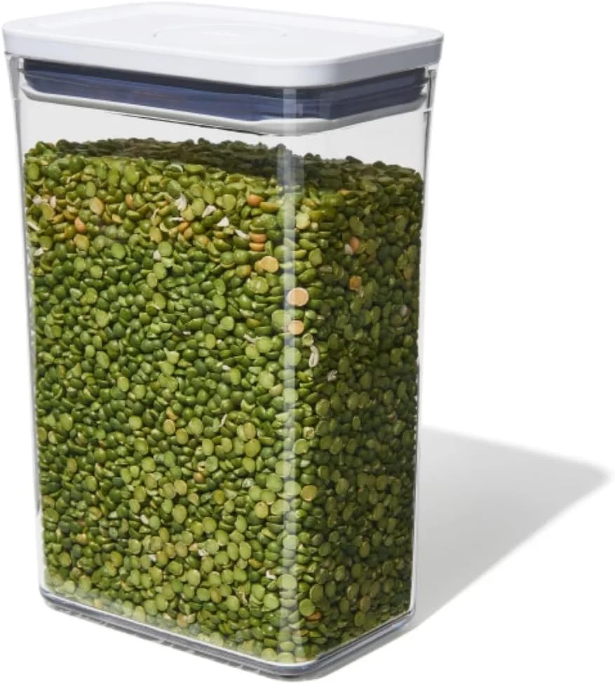 ظرف پاپ آکسو گود گریپس - نگهداری مواد غذایی به صورت هوا بند - 2.7 کوارت مناسب برای برنج و موارد دیگر، شفاف