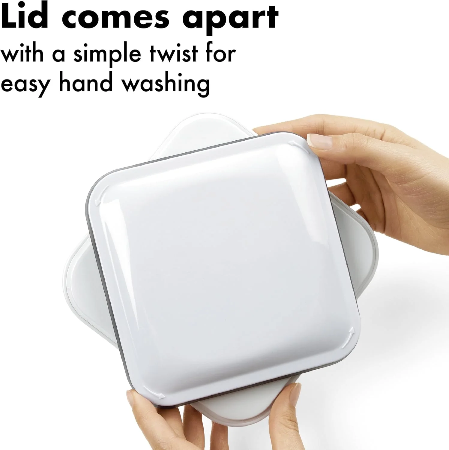 ظرف نگهداری مواد غذایی درب فشاری OXO Good Grips مدل POP - ظرف نگهداری مواد غذایی 2.4 کوارت - شکر 1071399UK ظرف نگهداری مواد غذایی درب فشاری OXO Good Grips مدل POP - ظرف نگهداری مواد غذایی 2.4 کوارت - شکر 1071399UK